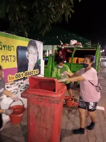 รงค์รักษาความสะอาดตั้งแต่ไฟแดงวัดธรรมโฆษกถึงสามแยกอบจ.