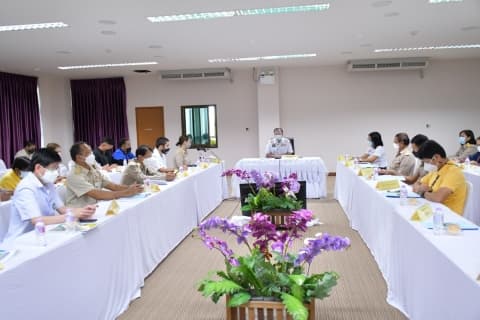 ร่วมประชุมติดตามเตรียมความพร้อมการแข่งขันจักรยานเสือภูเขาทางเรียบใจเกินร้อยและการแข่งขนจักรยานปั่นเพื่อชีวิต Sport Tourism Bike 4 All ชิงถ้วยพระราชทานฯ