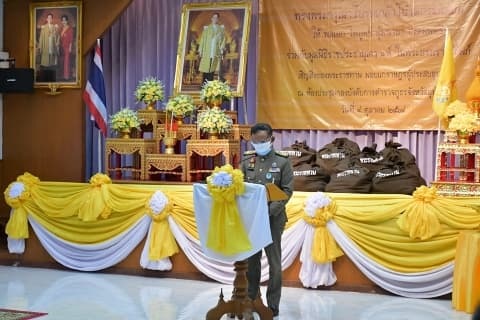 ร่วมต้อนรับ พลเอก ไพบูลย์ คุ้มฉายา องคมนตรี