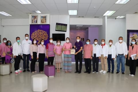เชิญชวนให้พ่อค้า ประชาชนที่เป็นเจ้าของงาช้าง ร่วมตั้งโต๊ะหมู่บูชาประดับงาช้าง เนื่องในงานประเพณีตักบาตรเทโว ประจำปี พ.ศ. 2565