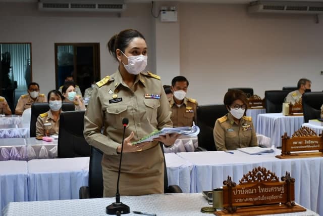 ประชุมสภาเทศบาลเมืองอุทัยธานี สมัยสามัญ สมัยที่ 3 ครั้งที่ 4 ประจำปี 2565