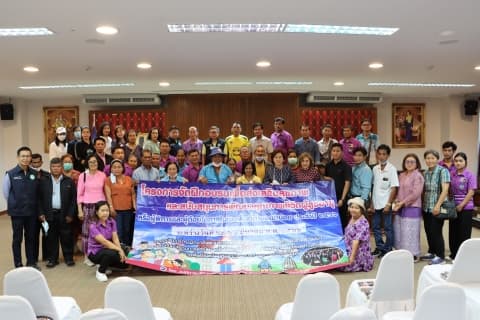 ต้อนรับคณะศึกษาดูงานจากองค์การบริหารส่วนตำบลเขาน้อย จังหวัดระยอง