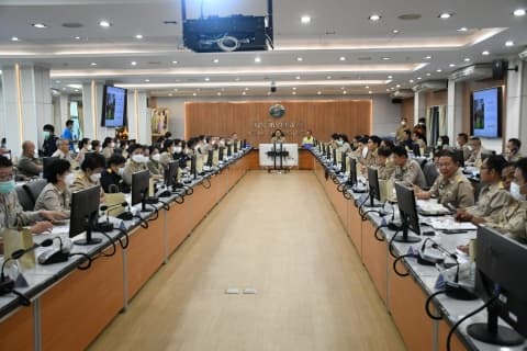ประชุมคณะกรมการจังหวัด หัวหน้าส่วนราชการ ประจำเดือนมีนาคม 2566