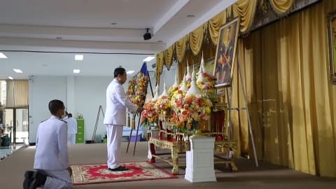 พิธีวันคล้ายวันสวรรคตสมเด็จพระนเรศวรมหาราช