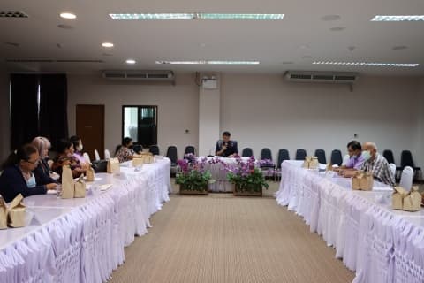 เปิดการประชุมการจัดทำผังภูมิสังคม เพื่อการบริหารจัดการน้ำหมู่บ้าน/ชุมชน แบบบูรณาการอย่างยั่งยืนระดับหมู่บ้าน