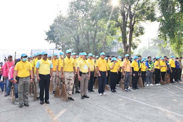โครงการ "กิจกรรมการรรรงค์ล้างถนน เพื่อลดฝุ่น (PM2.5) ประจำปีงบประมาณ พ.ศ. 2568