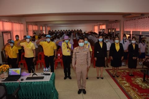 บรรยายหัวข้อ ความสำคัญของสถาบันพระมหากษัตริย์กับประเทศไทย ให้แก่นักเรียนโรงเรียนชุมชนเทศบาลวัดมณีสถิตกปิฎฐาราม