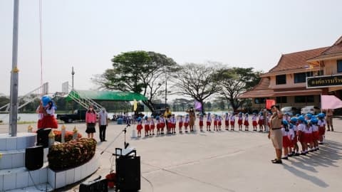 เปิดโครงการลูกเสือน้อยโรงเรียนเทศบาลบ้านปากกะบาด