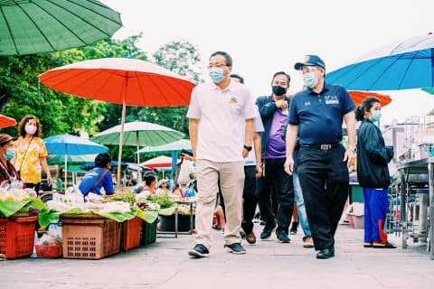 รณรงค์สวมหน้ากากอนามัยป้องกันการแพร่ระบาดโรค COVID-19