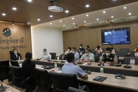 ร่วมประชุมติดตามและหารือในการแก้ไขปัญหากรณีการแพร่ระบาดของโรคติดเชื้อไวรัสโคโรนา 2019(COVID- 19)