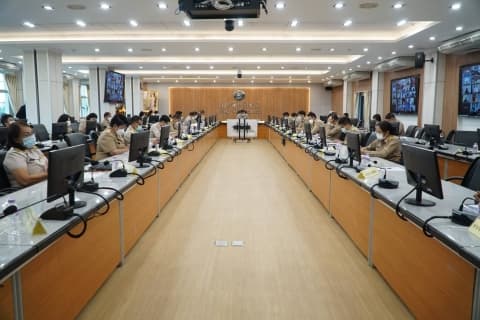 ร่วมประชุมคณะกรมการจังหวัด หัวหน้าส่วนราชการ ประจำเดือนมิถุนายน 2564