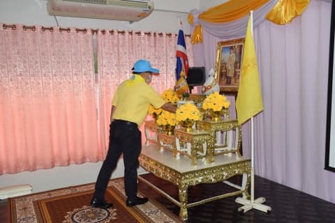 เปิดการอบรมสถาบันพระมหากษัตริย์กับประเทศไทย โดยศูนย์อำนวยการจิตอาสาพระราชทาน จังหวัดอุทัยธานี
