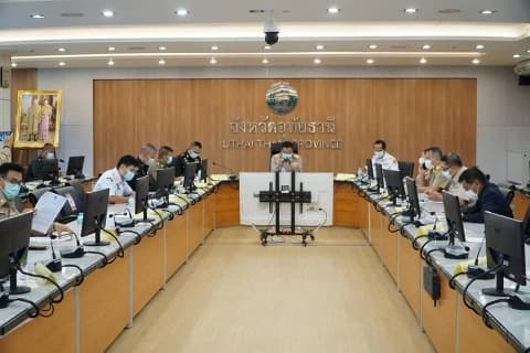 ร่วมประชุมคณะกรรมการอำนวยการรักษาความมั่นคงภายในจังหวัดอุทัยธานี