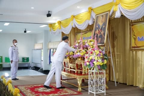 กิจกรรมพิธีถวายราชสักการะวันยุทธหัตถีสมเด็จพระนเรศวรมหาราช และและกิจกรรมจิตอาสาทำธนาคารน้ำใต้ดิน