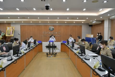ประชุมคณะกรมการจังหวัดและหัวหน้าส่วนราชการจังหวัดอุทัยธานี ประจำเดือนพฤษภาคม 2565