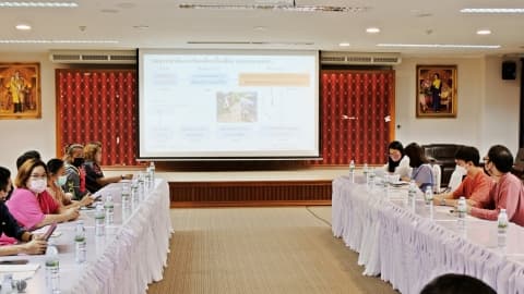 ประชุมการพัฒนาชุมชนแม่น้ำสะแกกรัง จังหวัดอุทัยธานี