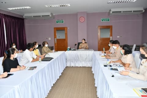 ประชุมเตรียมจัดงานประเพณีตักบาตรเทโว ประจำปี 2565