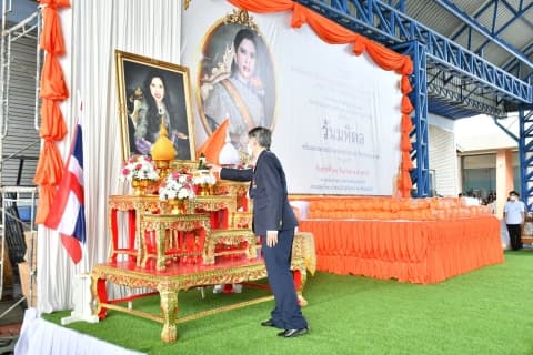 ต้อนรับคณะหน่วยแพทย์พระราชทาน
