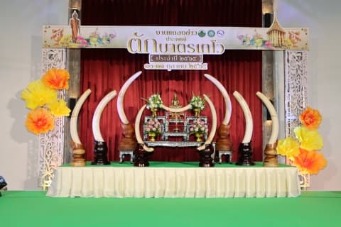 งานแถลงข่าวการจัดงานประเพณีตักบาตรเทโว ประจำปี 2565
