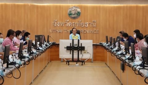 ร่วมประชุมคณะกรรมการบริหารงานจังหวัดแบบบูรณาการ (ก.บ.จ)จังหวัดอุทัยธานี ครั้งที่ 5/2565