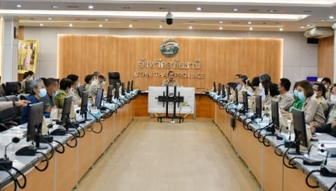 ร่วมประชุมคณะกรรมการบริหารงานจังหวัดแบบบรูณาการ (ก.บ.จ.) จังหวัดอุทัยธานี ครั้งที่ 6/2565